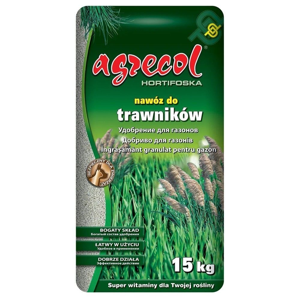 Удобрение Agrecol для газонов 15 кг 635