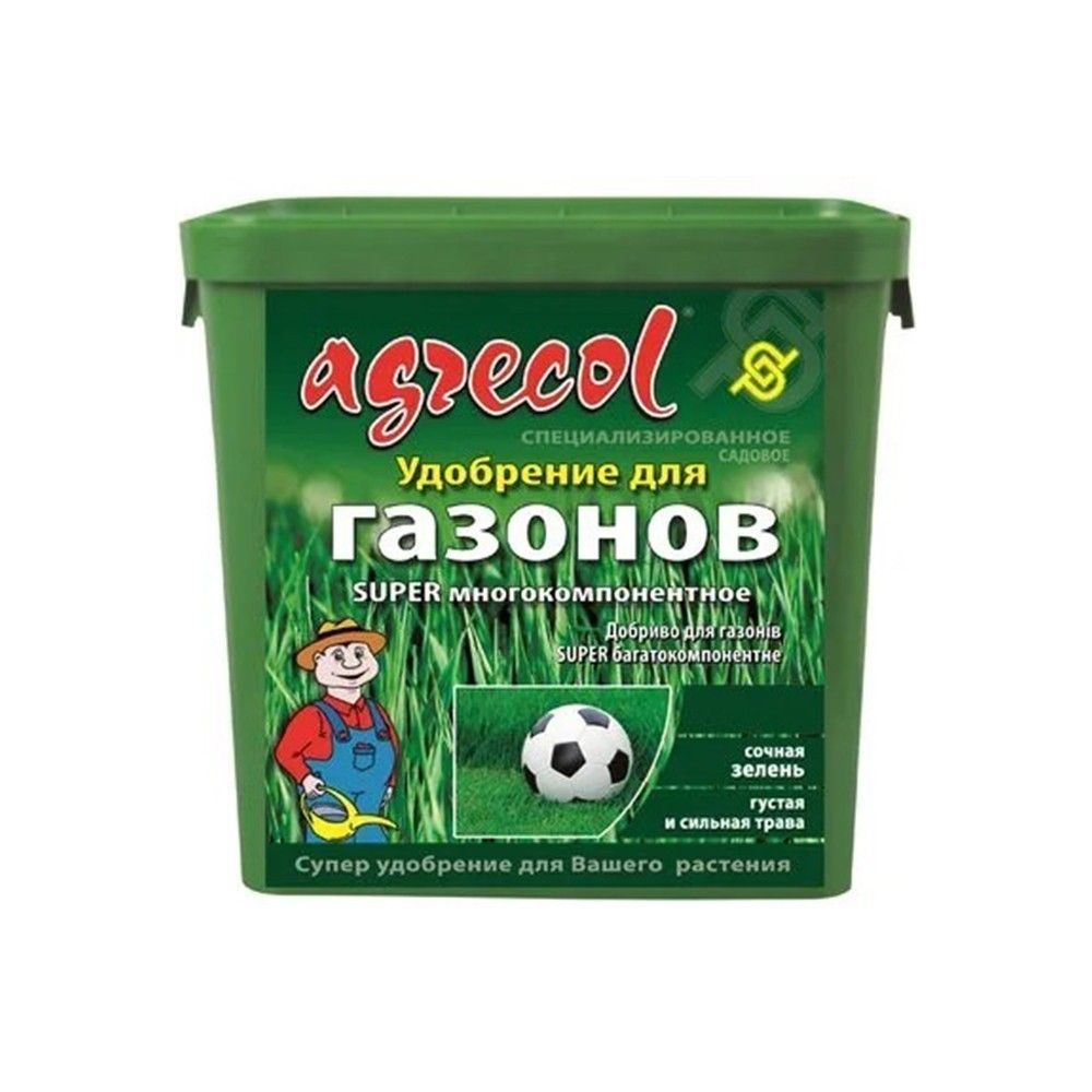 Удобрение Agrecol для газонов super многокомпонентное 20 кг 298