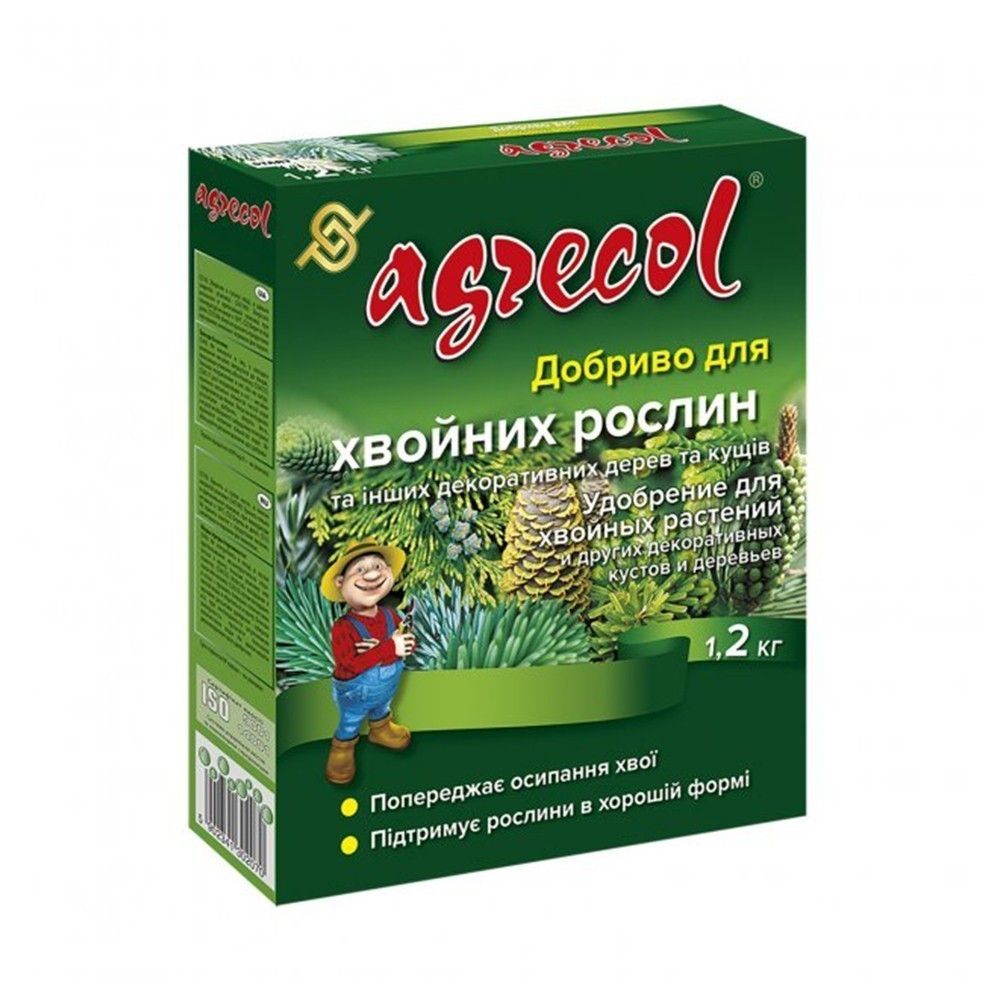 Удобрение Agrecol для хвойных растений 1,2 кг 30207