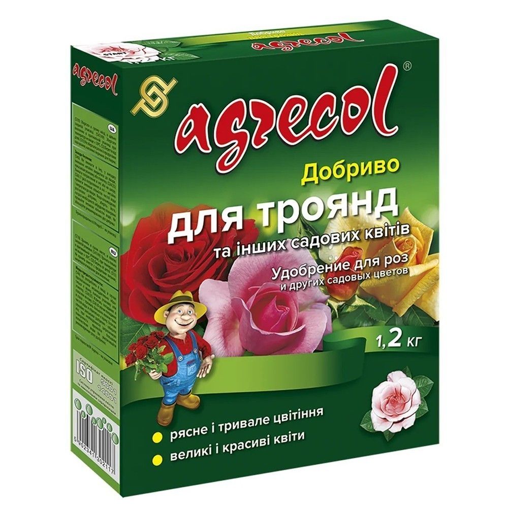 Удобрение Agrecol для роз 1,2 кг 30211