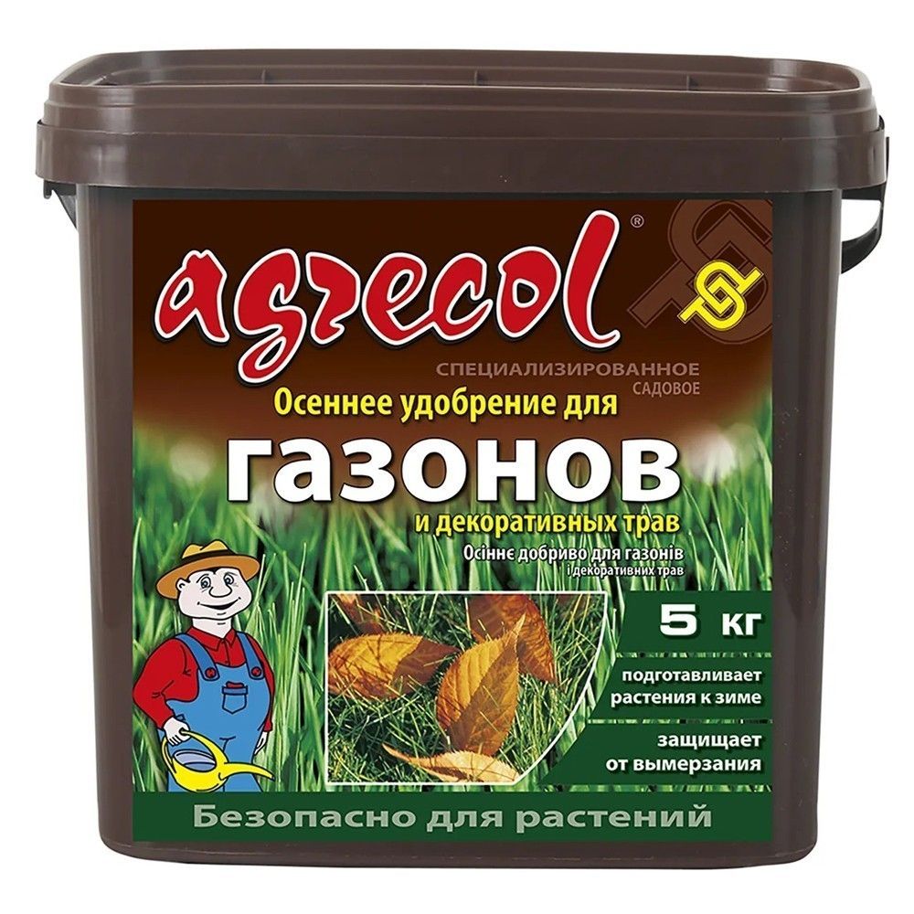 Удобрение Agrecol для газонов осеннее 5 кг 30238