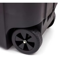 Контейнер для мусора Keter Refuse Bin O/W черный/зеленый 110 л 214125