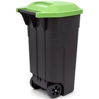 Контейнер для мусора Keter Refuse Bin O/W черный/зеленый 110 л 214125