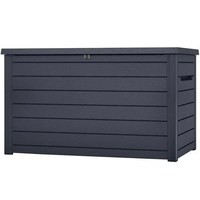 Ящик-сундук Keter Ontario Box (Wood Look) 870 л антрацит 235690