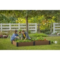 Модульная грядка Keter Vista Modular Garden Bed 2 Pack коричневый 252531