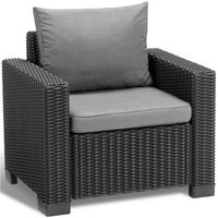 Комплект садовых кресел Keter California Chair 2 шт графит 252902
