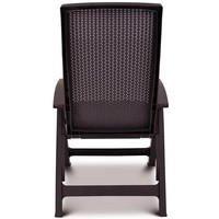Фото Комплект садовых стульев Keter Montreal 2 шт коричневый 228103