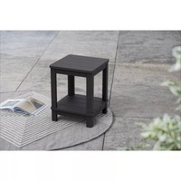 Фото Стол садовый Keter Deluxe Side table графит 253275